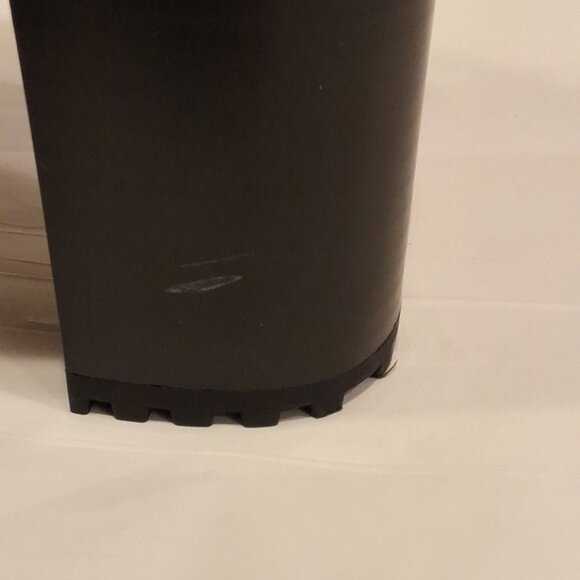 GBG Los Angeles Brown Boots NWOT High Heeled Combat Size 10M - Picture 11 of 13